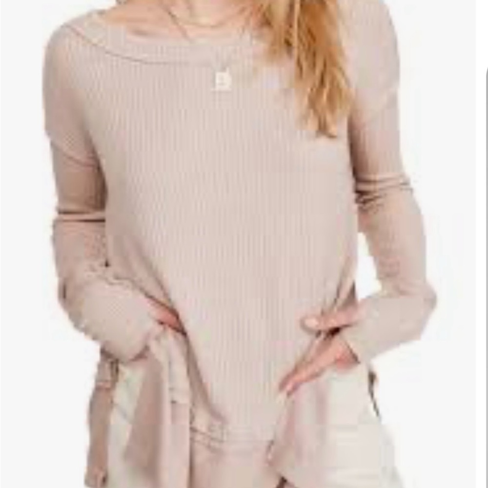 NEW Free People North Shore Waffle knit Tunic